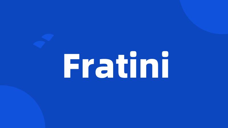 Fratini