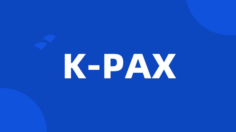 K-PAX