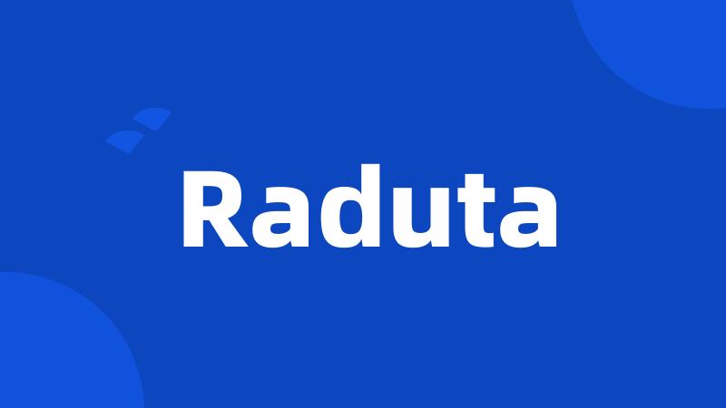 Raduta