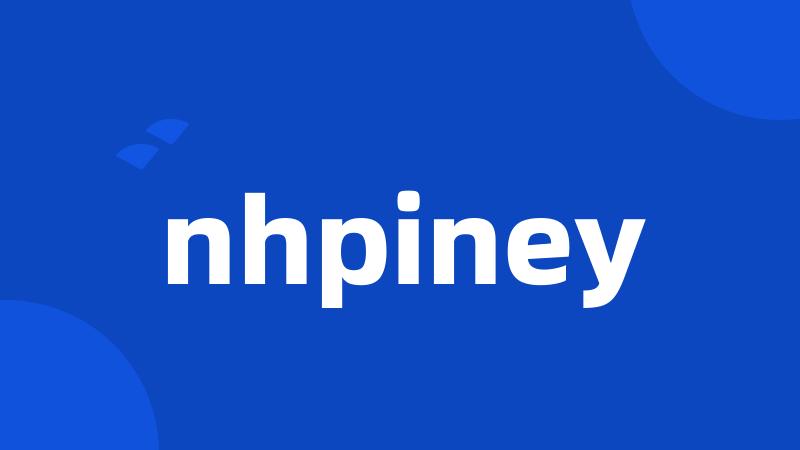 nhpiney