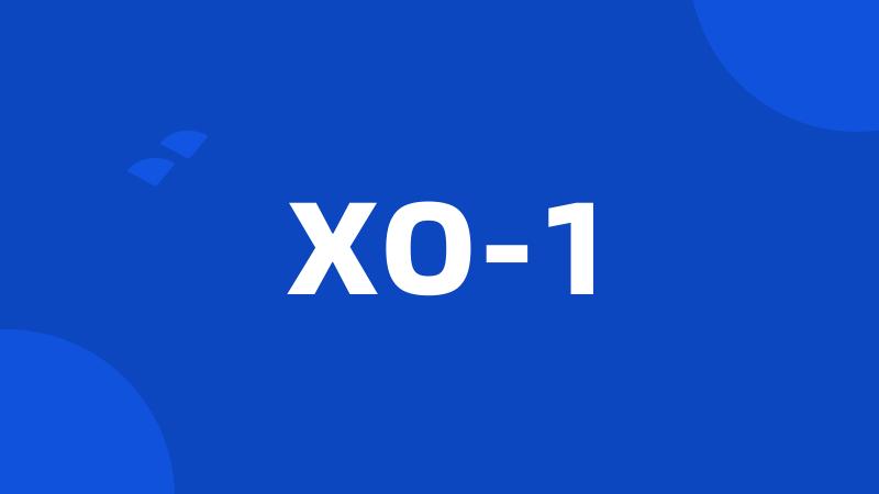 XO-1