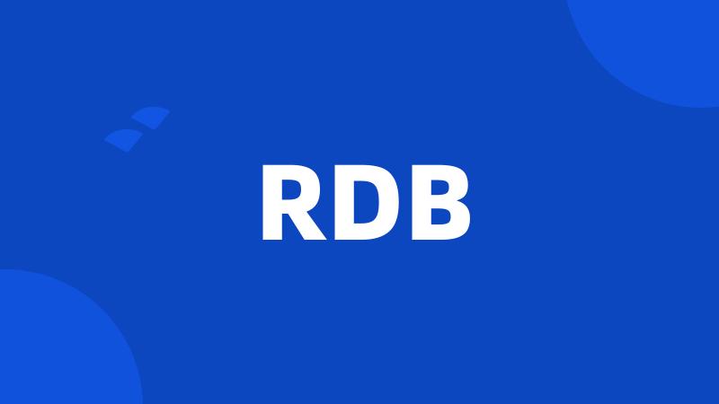 RDB