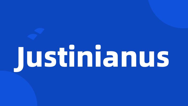 Justinianus