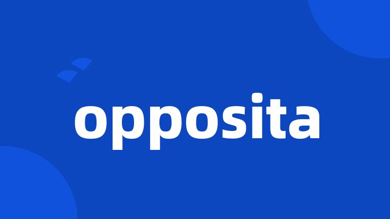 opposita