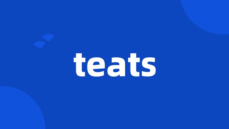 teats