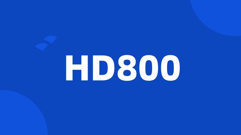 HD800