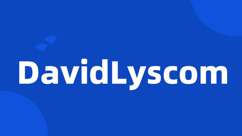 DavidLyscom