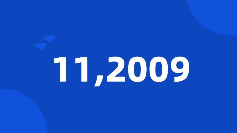 11,2009