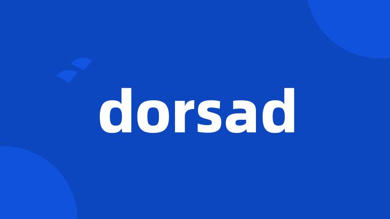 dorsad