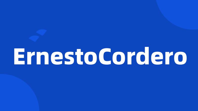 ErnestoCordero