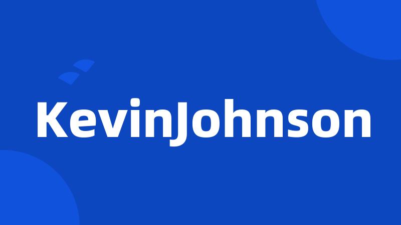 KevinJohnson