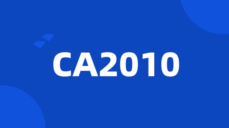 CA2010
