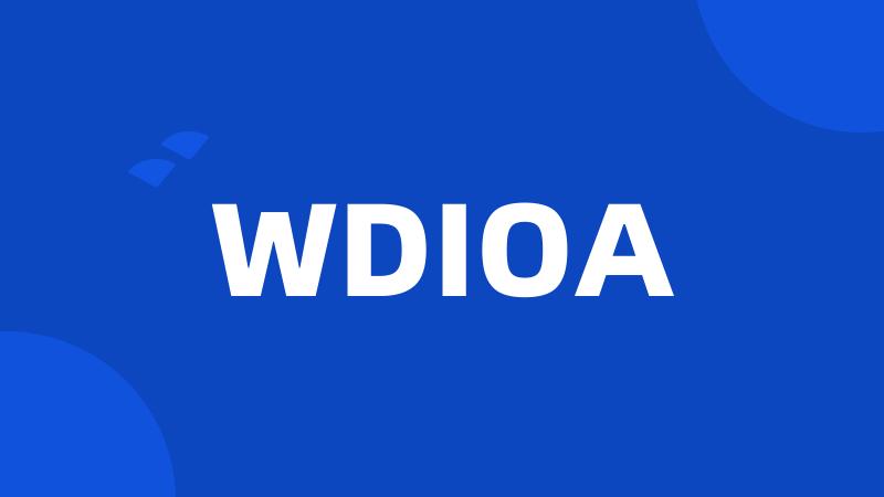 WDIOA