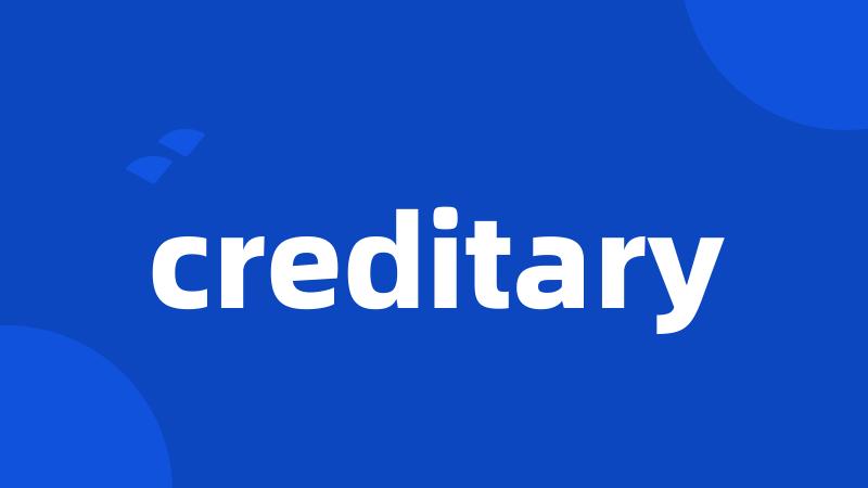 creditary