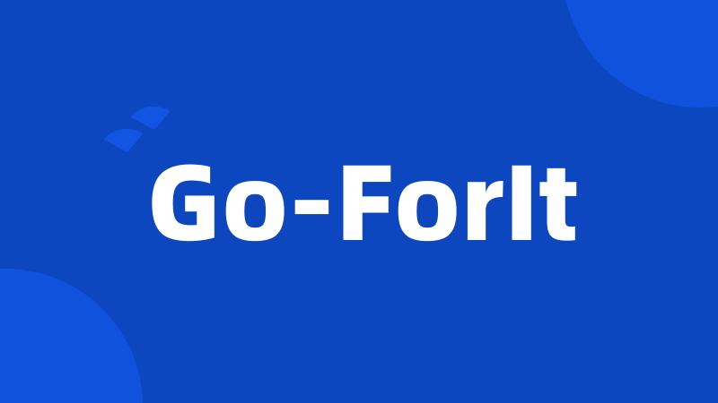 Go-ForIt