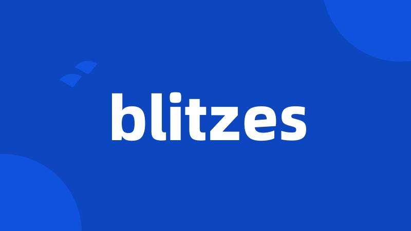 blitzes