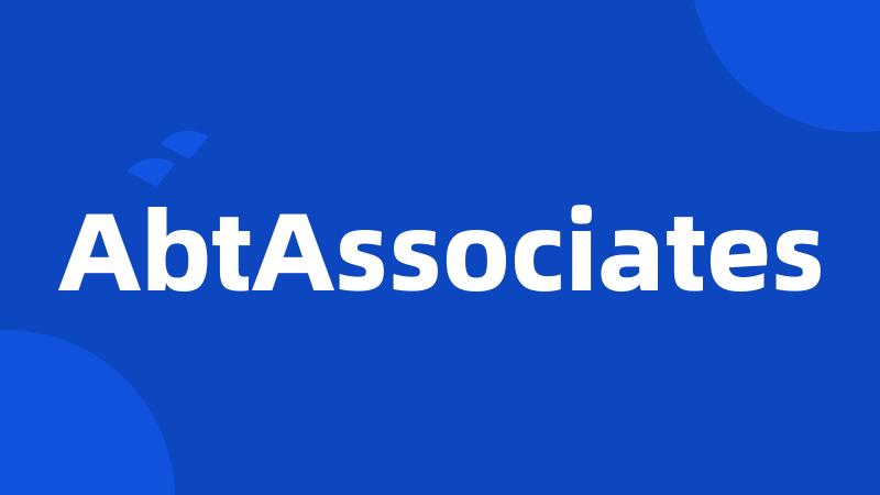 AbtAssociates