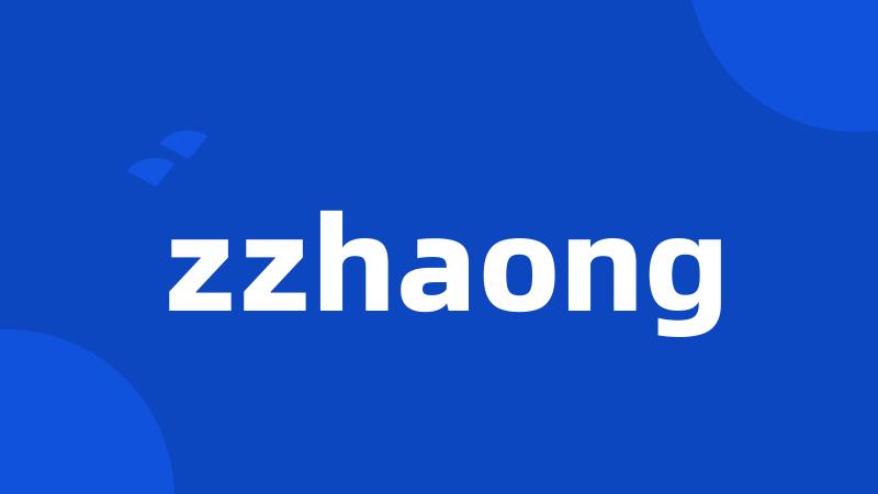 zzhaong