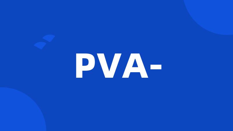 PVA-