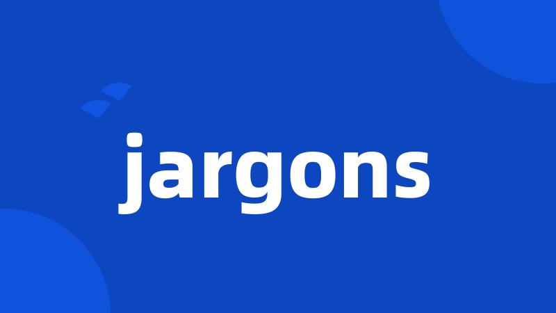 jargons