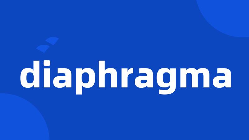 diaphragma