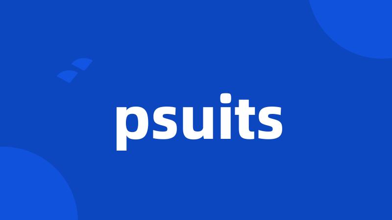 psuits
