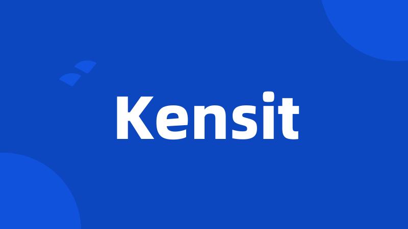 Kensit