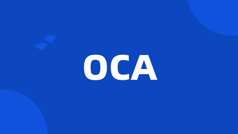 OCA