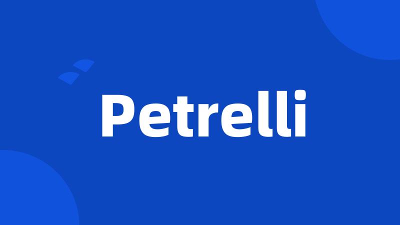 Petrelli