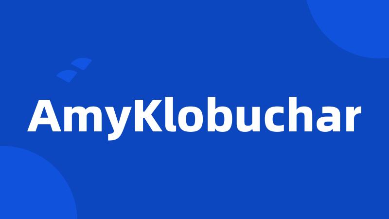 AmyKlobuchar