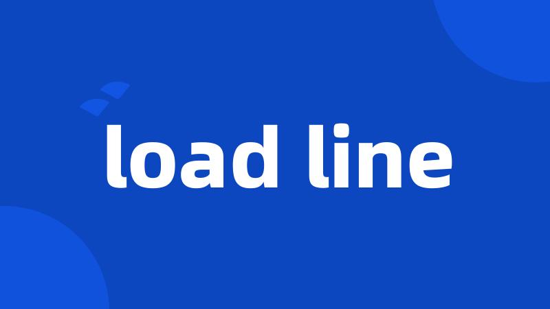 load line