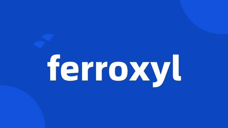 ferroxyl