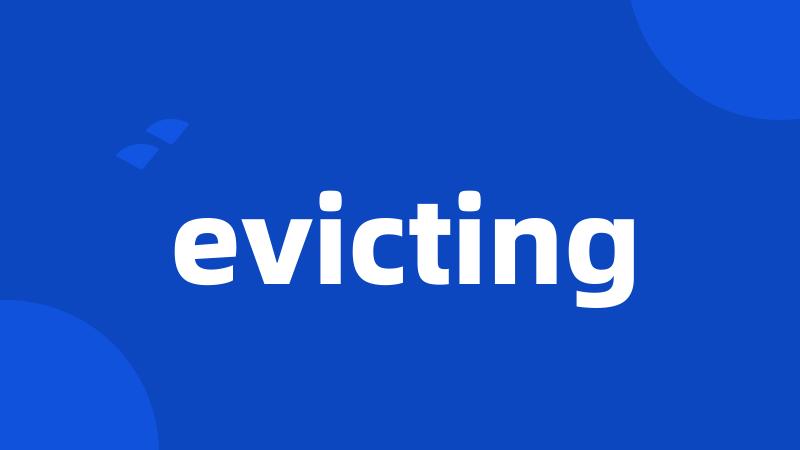 evicting