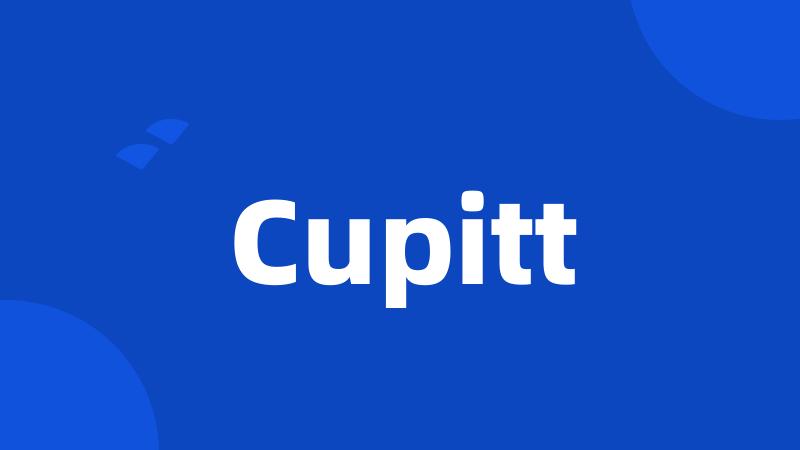 Cupitt