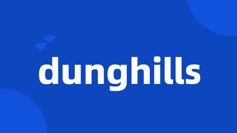 dunghills