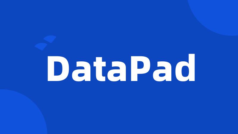 DataPad