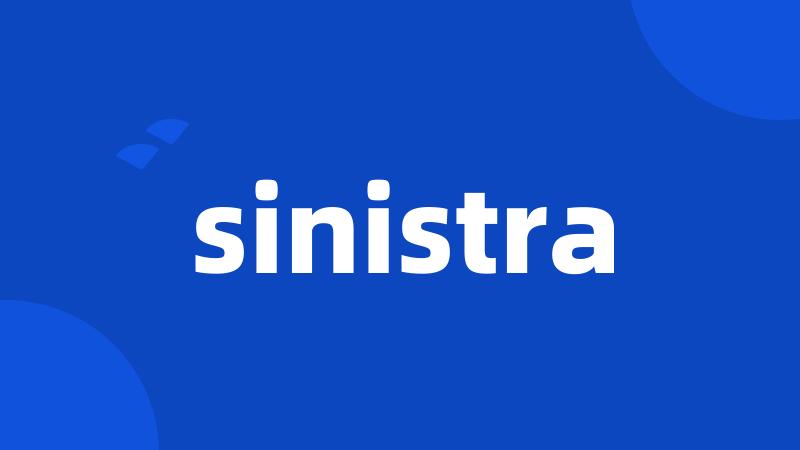 sinistra