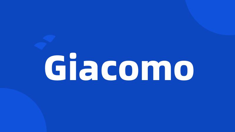 Giacomo