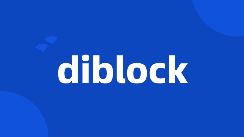 diblock