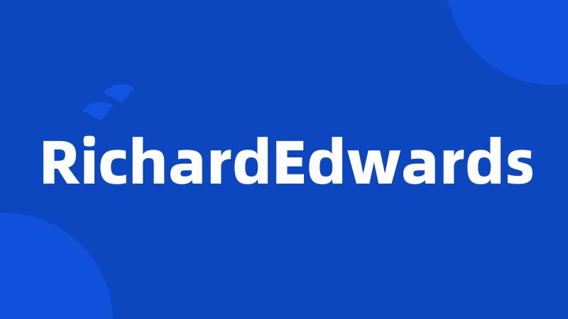 RichardEdwards