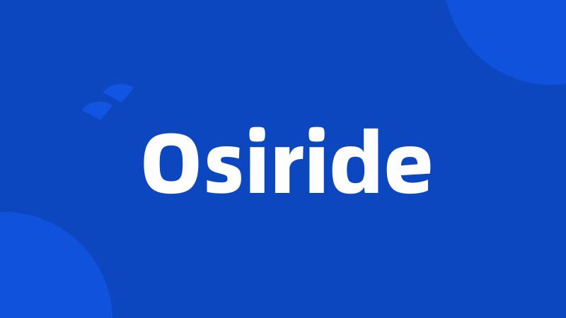 Osiride