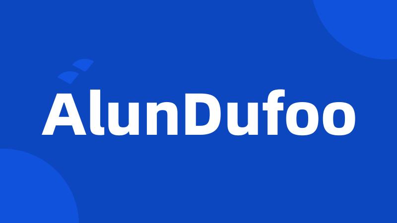 AlunDufoo