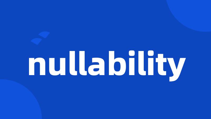 nullability