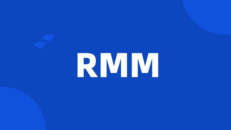 RMM