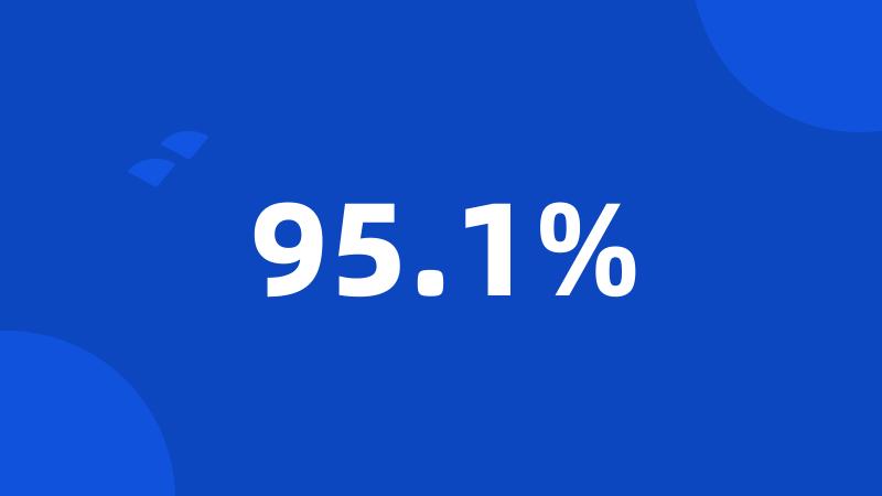 95.1%