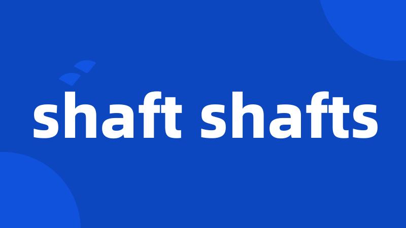 shaft shafts