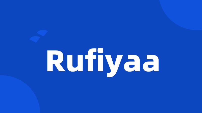 Rufiyaa