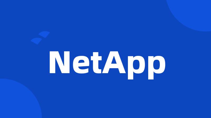 NetApp