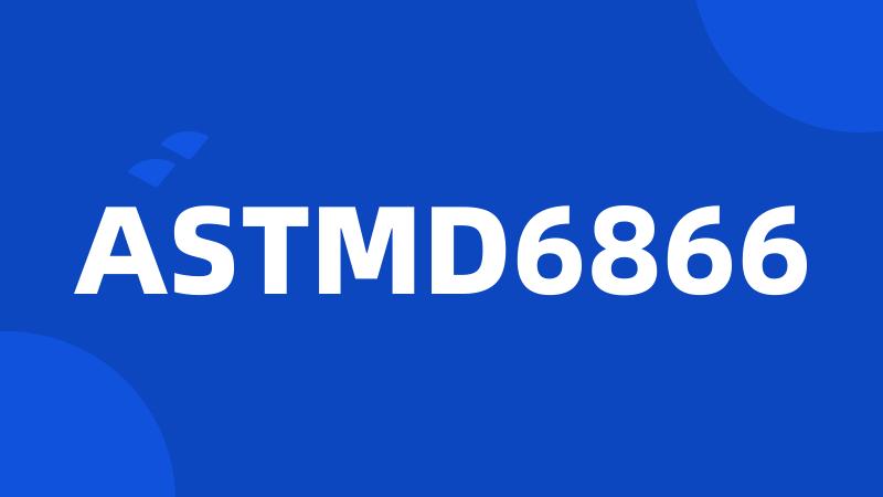 ASTMD6866