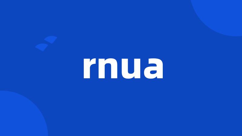 rnua